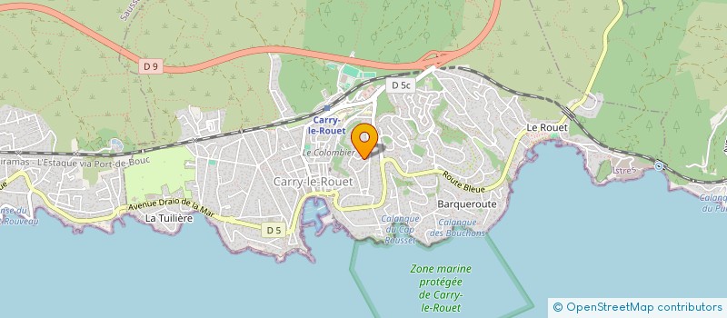 localisation de l'entreprise ARKIN CORP  CARRY-LE-ROUET