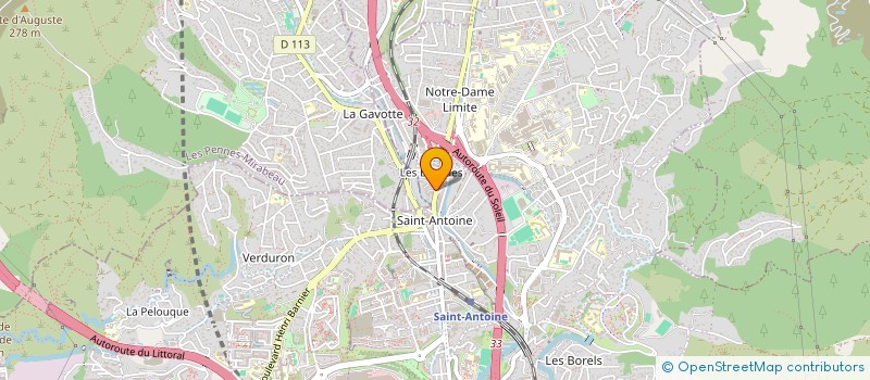 localisation de l'entreprise ARKION SOLUTION à MARSEILLE