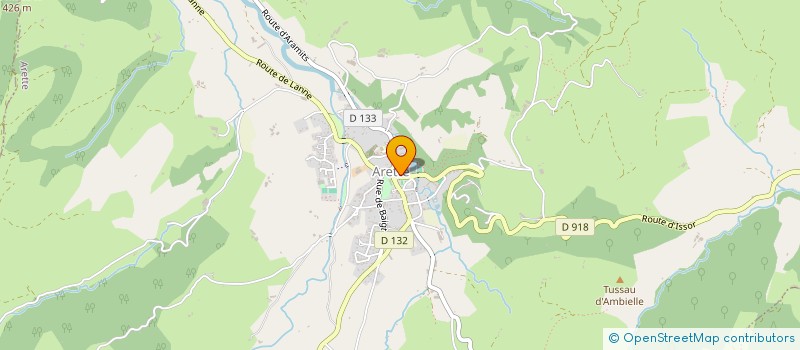 localisation de l'entreprise ARKIPOUSSE  ARETTE