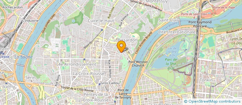 localisation de l'entreprise ARKIZE à LYON