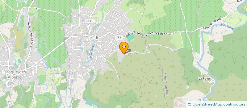 localisation de l'entreprise ARKLOW  SOREDE