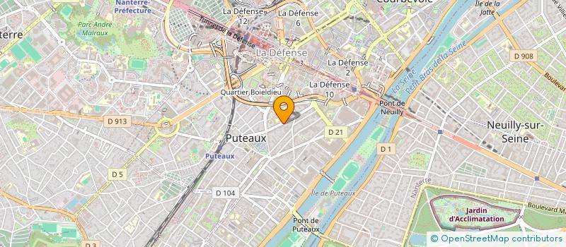 localisation de l'entreprise ARKONE à ASNIERES-SUR-SEINE
