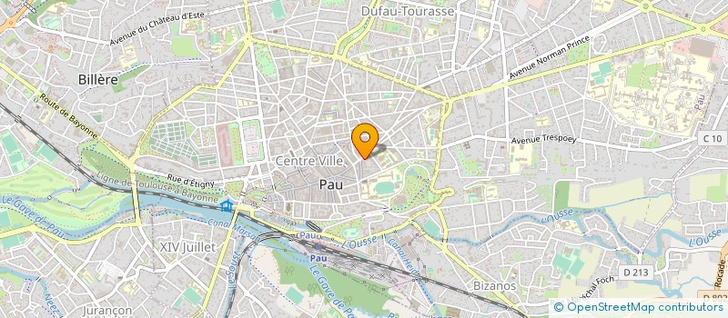 localisation de l'entreprise ARKOPOLIS à PAU