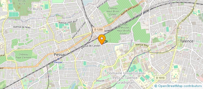 localisation de l'entreprise ARKOPS  PESSAC