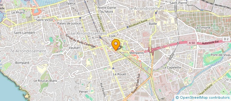 localisation de l'entreprise ARKT à MARSEILLE
