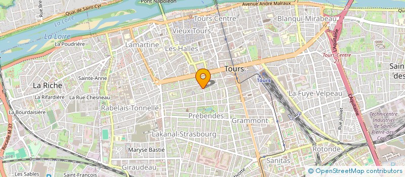 localisation de l'entreprise ARKTOS BDE - ESG - ESARC TOURS  TOURS