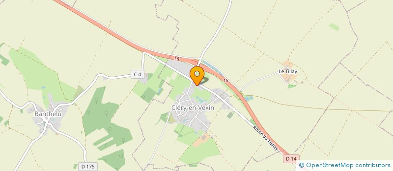 localisation de l'entreprise ARL  CLERY-EN-VEXIN