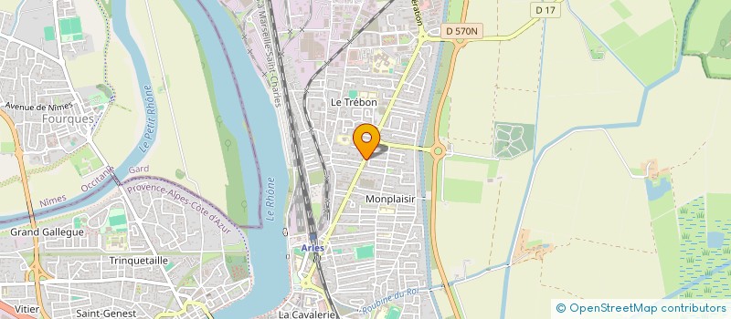 localisation de l'entreprise ARL' AUTO DISCOUNT  ARLES