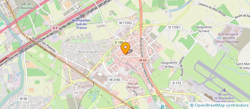 localisation de l'entreprise ARL CONCEPT AMENAGEMENT  MAUGUIO