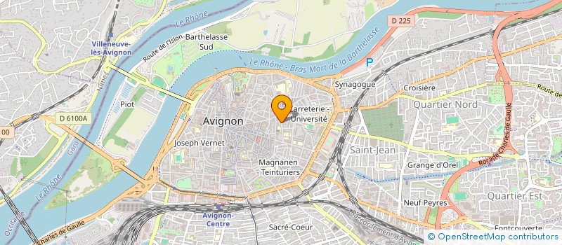 localisation de l'entreprise ARL CONSEIL à AVIGNON