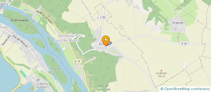 localisation de l'entreprise ARL ENERGIE  AMFREVILLE-SOUS-LES-MONTS