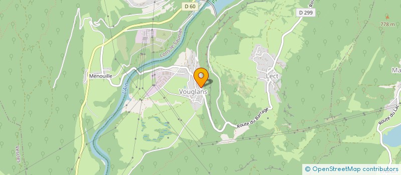 localisation de l'entreprise ARL IMMO  LECT