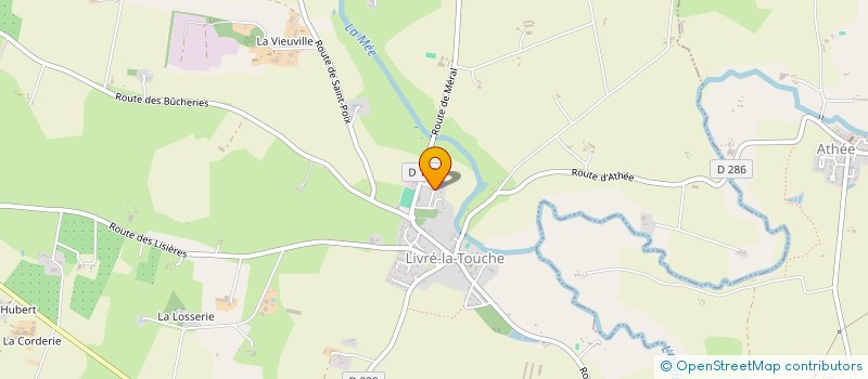 localisation de l'entreprise ARL IMMO  LIVRE-LA-TOUCHE