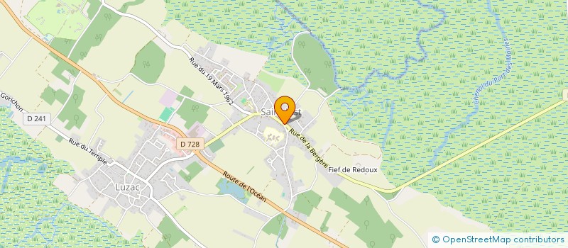 localisation de l'entreprise ARL LE PETIT ST JUST  SAINT-JUST-LUZAC