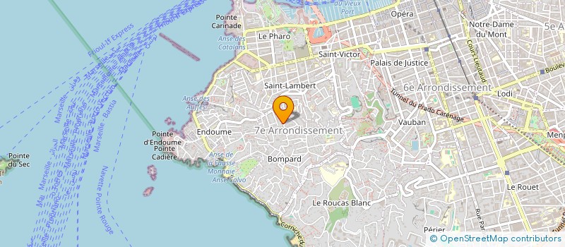 localisation de l'entreprise ARL MONICA à MARSEILLE
