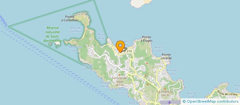 localisation de l'entreprise ARLA  SAINT BARTHELEMY