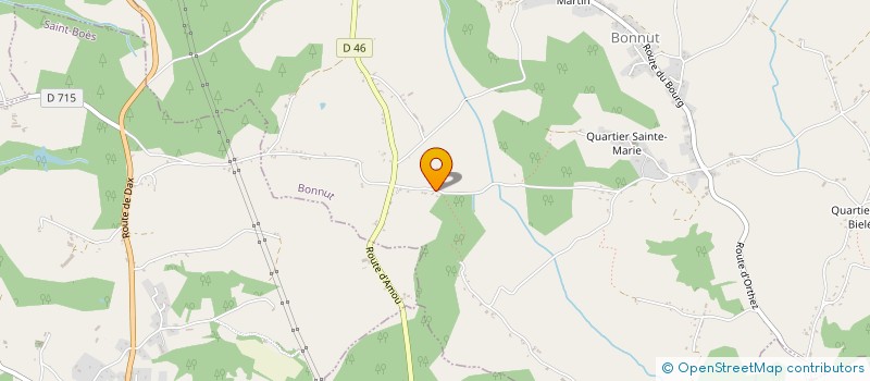 localisation de l'entreprise ARLAGA  BONNUT