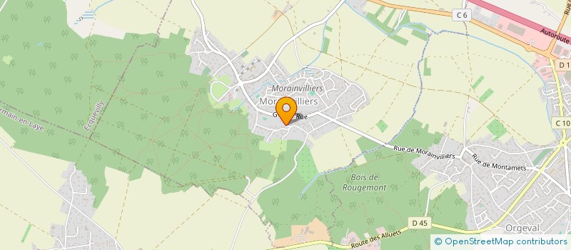 localisation de l'entreprise ARLAND à MORAINVILLIERS