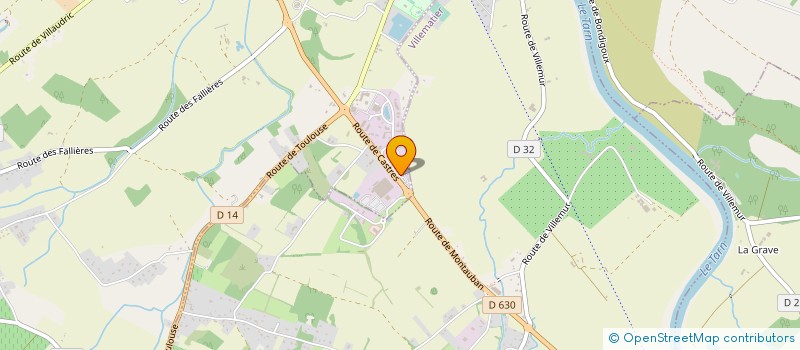 localisation de l'entreprise ARLANDES  VILLEMUR-SUR-TARN