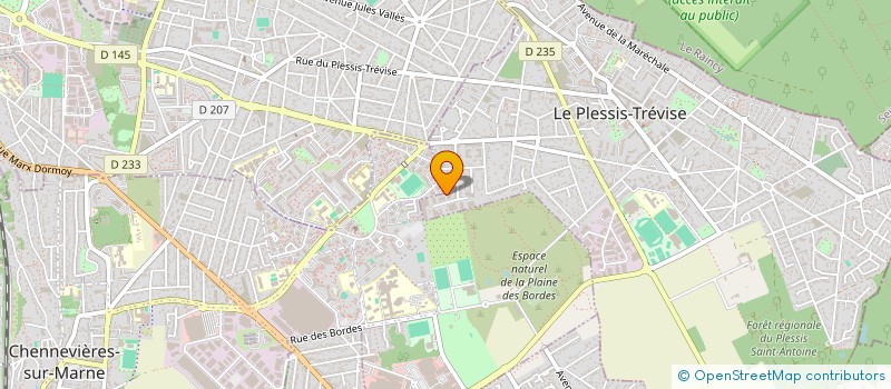 localisation de l'entreprise ARLAS à LE PLESSIS-TREVISE