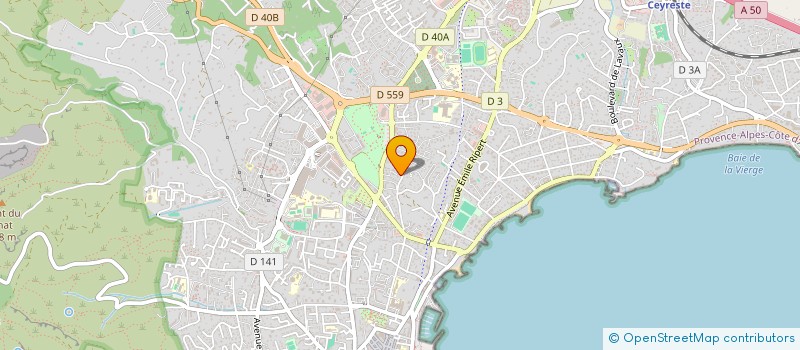 localisation de l'entreprise ARLAU IMMOBILIER  LA CIOTAT