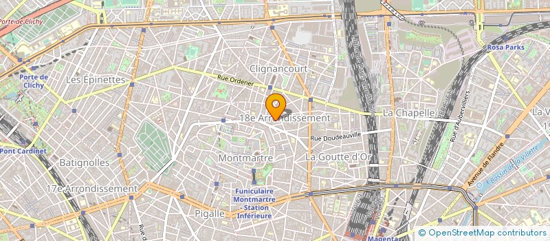localisation de l'entreprise ARLE  PARIS