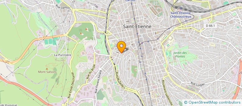 localisation de l'entreprise ARLECCHINO  SAINT-ETIENNE