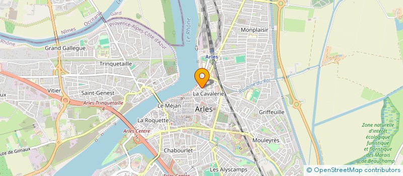 localisation de l'entreprise ARLEDUC à ARLES