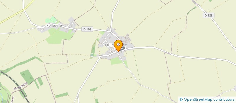 localisation de l'entreprise ARLEG  QUIRY-LE-SEC