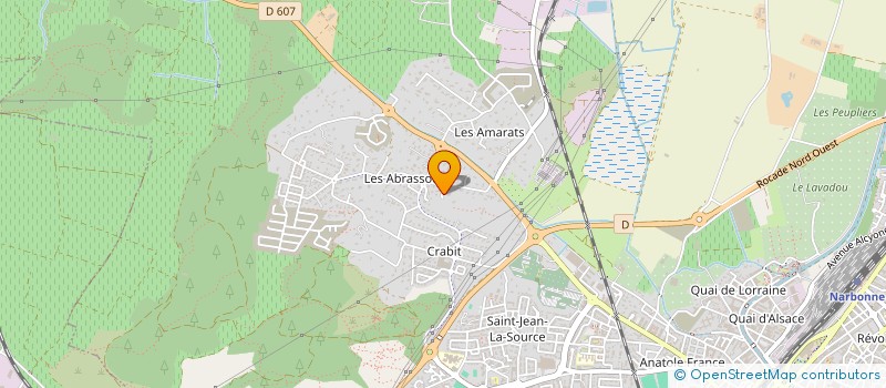 localisation de l'entreprise ARLELUDE à NARBONNE