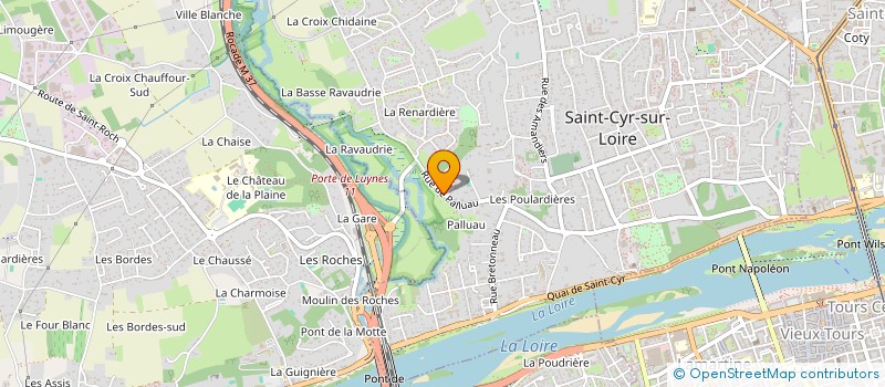 localisation de l'entreprise ARLEM  SAINT-CYR-SUR-LOIRE