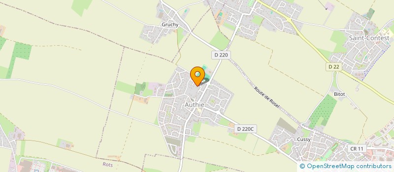 localisation de l'entreprise ARLEMA  AUTHIE