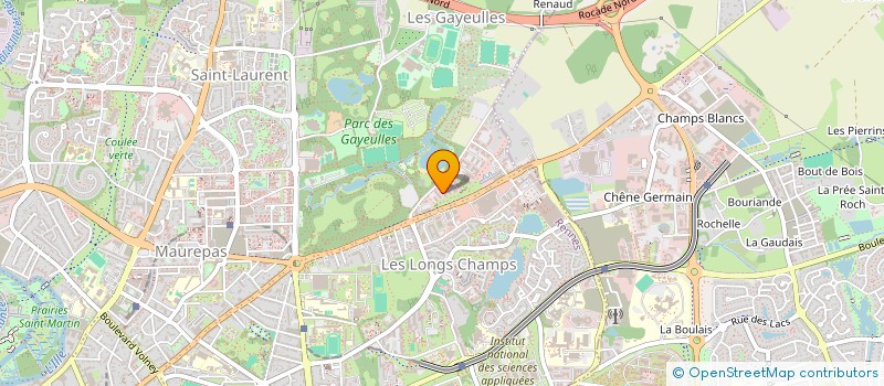 localisation de l'entreprise ARLENEVE2004  RENNES
