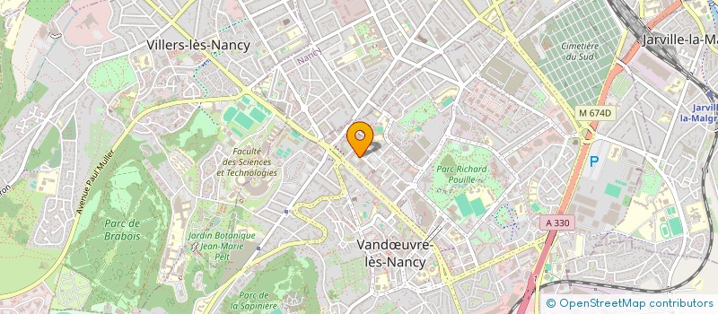 localisation de l'entreprise ARLEO  VANDUVRE-LES-NANCY