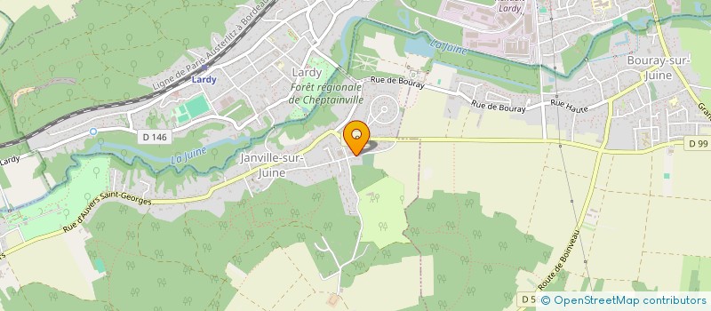 localisation de l'entreprise ARLEQUIN  JANVILLE-SUR-JUINE