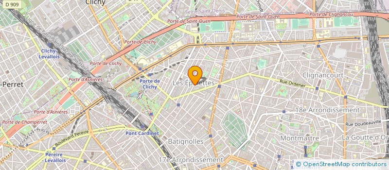 localisation de l'entreprise ARLEQUIN  PARIS