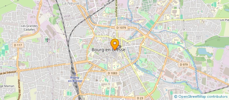 localisation de l'entreprise ARLEQUIN GLACIER  BOURG-EN-BRESSE