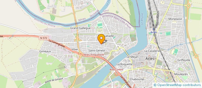 localisation de l'entreprise ARLES BATIMENT  ARLES