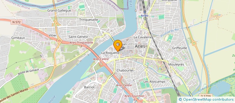 localisation de l'entreprise ARLES CONTRE LES TERMITES à ARLES