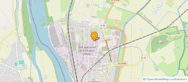 localisation de l'entreprise ARLES DEPANN'MENAGERS à ARLES