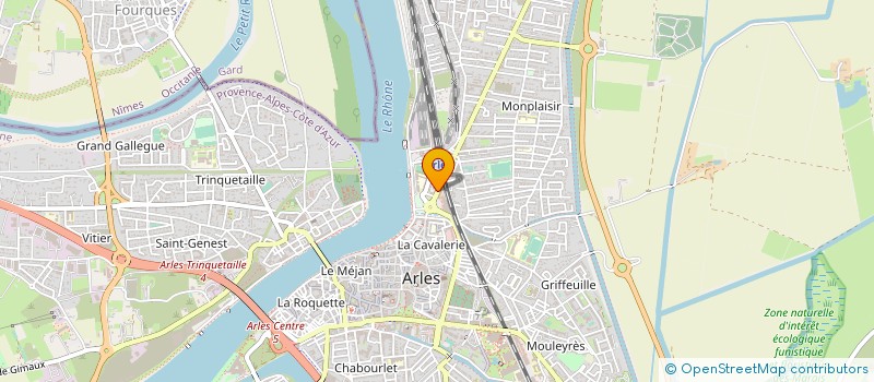 localisation de l'entreprise ARLES DIAGNOSTICS  ARLES