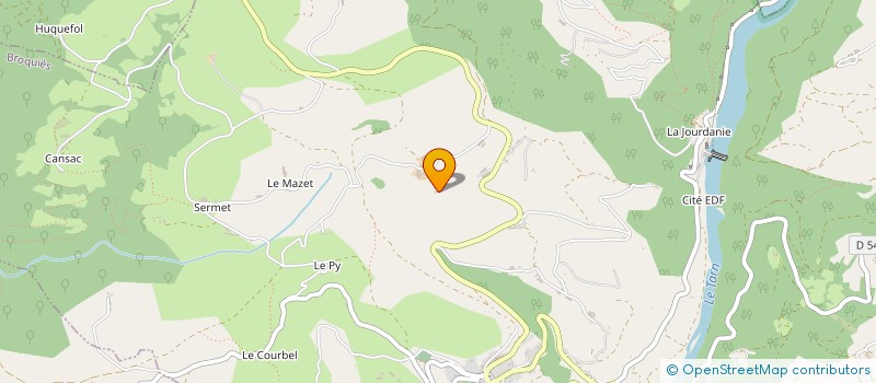 localisation de l'entreprise ARLES ENERGIE  BROQUIES