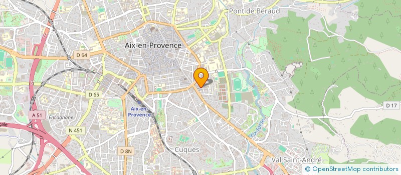 localisation de l'entreprise ARLES IMMOBILIER DEVELOPPEMENT N1 à AIX-EN-PROVENCE