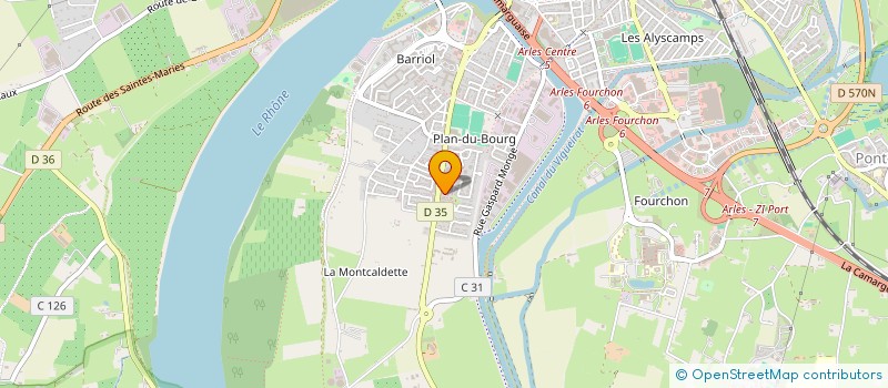 localisation de l'entreprise ARLES JE CHANTE  ARLES