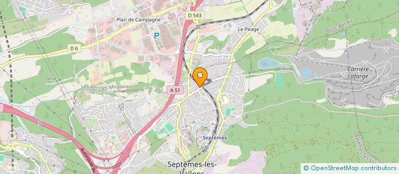 localisation de l'entreprise ARLESIENNE AV NELSON MANDELA 13240 SEPTE à SEPTEMES-LES-VALLONS