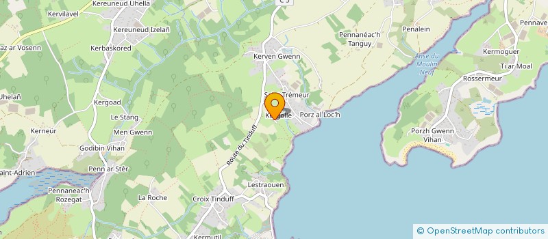 localisation de l'entreprise ARLET  PLOUGASTEL-DAOULAS