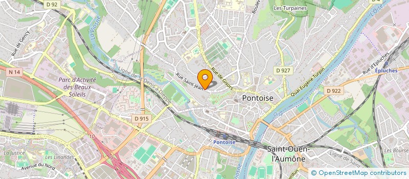 localisation de l'entreprise ARLETTE  PONTOISE