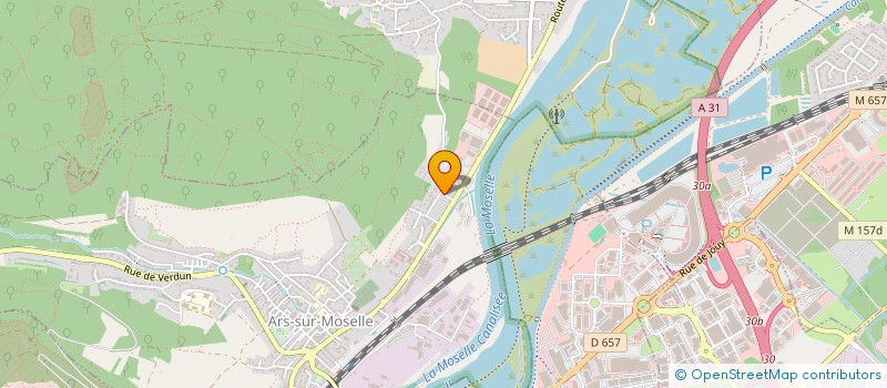 localisation de l'entreprise ARLEXO  ARS-SUR-MOSELLE