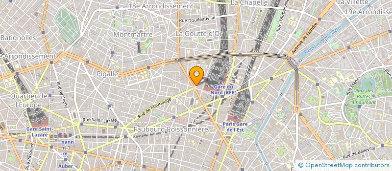 localisation de l'entreprise ARLEY à PARIS
