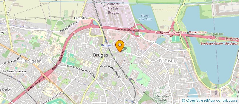 localisation de l'entreprise ARLIAN GROUPE  BRUGES